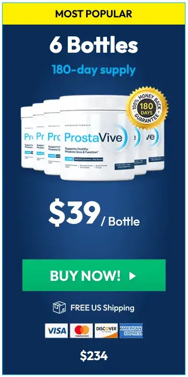 ProstaVive 6 bottle price 